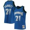 Coupon 😉 Unbranded Men's Mitchell & Ness Kevin Garnett Blue Minnesota Timberwolves 2003-04 Hardwood Classics 75th Anniversary Diamond Swingman Jersey 👏