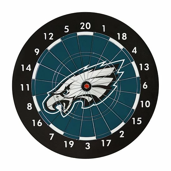 Cheap 👍 Unbranded Philadelphia Eagles 18-Inch Paper Dartboard ⌛