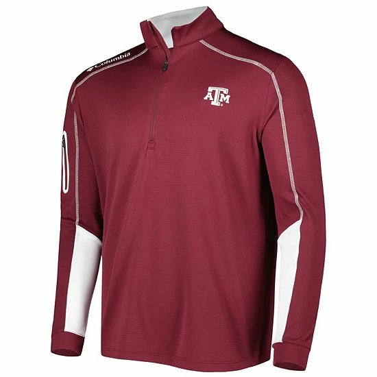 Discount 🔔 Unbranded Men's Columbia Maroon Texas A&M Aggies Shotgun 2.0 Omni-Wick Quarter-Zip Jacket ✨ - Image 3