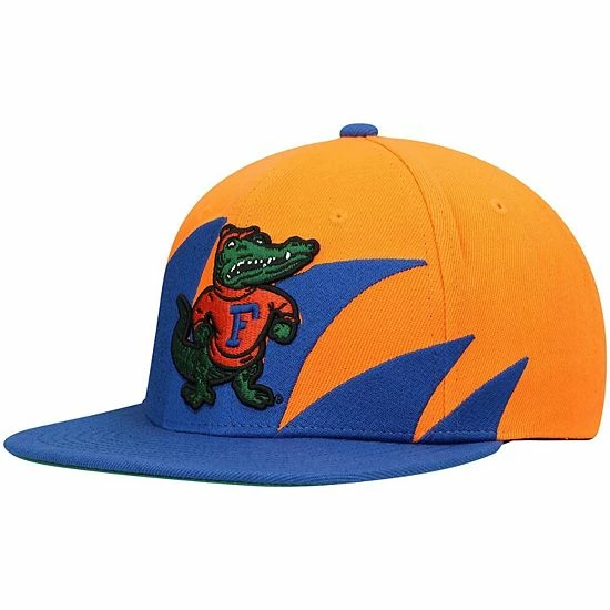 Deals โจ Unbranded Men's Mitchell & Ness Royal/Orange Florida Gators Sharktooth Snapback Hat ๐ - Image 2