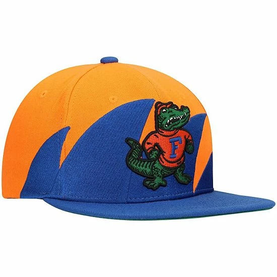 Deals โจ Unbranded Men's Mitchell & Ness Royal/Orange Florida Gators Sharktooth Snapback Hat ๐ - Image 4