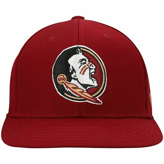 Deals 🤩 Unbranded Men's Top Of The World Garnet Florida State Seminoles Team Color Fitted Hat 😀 - Image 3