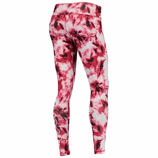 New ๐ Unbranded ๐ฉ Women's FOCO Scarlet San Francisco 49ers Tie-Dye Leggings ๐ - Image 4