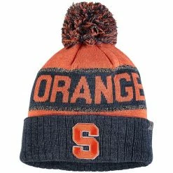 Top 10 ⭐ Unbranded Youth Top Of The World Orange Syracuse Orange Below Zero Cuffed Knit Hat With Pom ⭐