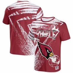 Wholesale 🌟 Unbranded Men's NFL X Staple Cardinal Arizona Cardinals All Over Print T-Shirt ⌛