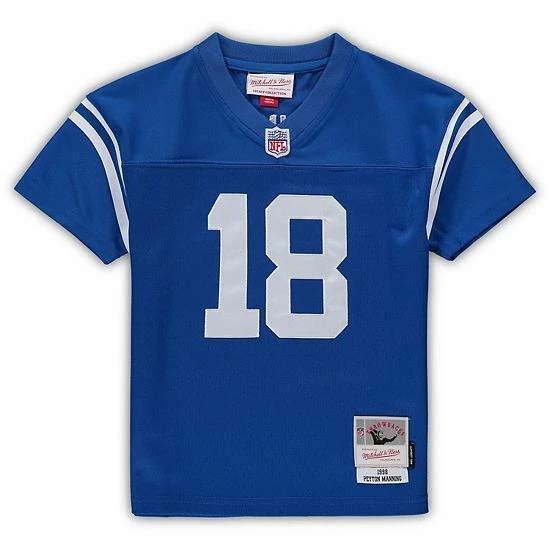 Deals ๐งจ Unbranded Preschool Mitchell & Ness Peyton Manning Royal Indianapolis Colts Retired Legacy Jersey ๐ - Image 3