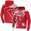 New 🔔 Unbranded Men's NFL X Staple Red Tampa Bay Buccaneers All Over Print Pullover Hoodie 🔔