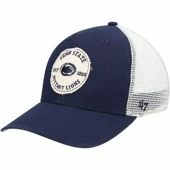 Flash Sale 😉 Unbranded Men's '47 Navy Penn State Nittany Lions Howell MVP Trucker Snapback Hat 🛒