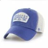 Buy 🛒 Unbranded Men's '47 Royal Los Angeles Dodgers Penwald Clean Up Trucker Snapback Hat ✔️
