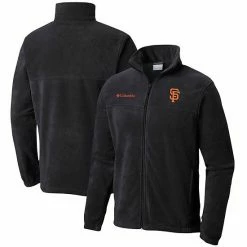 Brand new 👍 Unbranded Men's Columbia Black San Francisco Giants Steens Mountain Full-Zip Jacket 🤩
