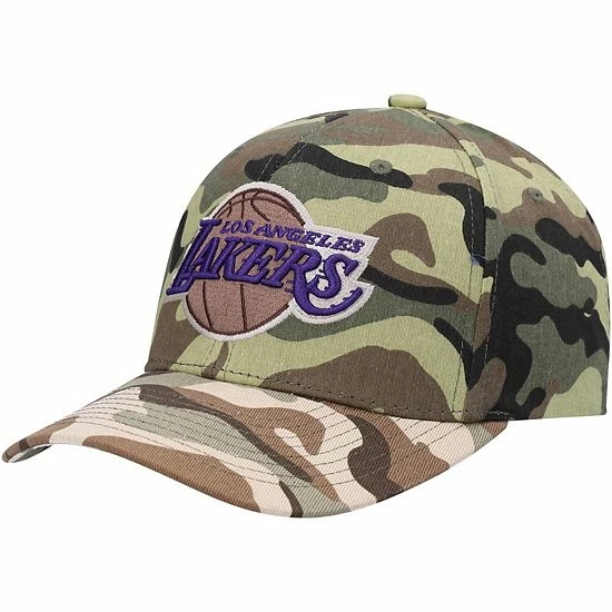 Top 10 ๐ฅ Unbranded Men's Mitchell & Ness Camo Los Angeles Lakers Woodland Desert Snapback Hat โ๏ธ - Image 2