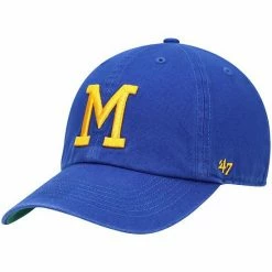 Deals 🔥 Unbranded Men's '47 Royal Milwaukee Brewers Cooperstown Collection Franchise Logo Fitted Hat 🌟