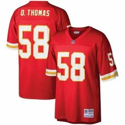 Best reviews of ⭐ Unbranded Men's Mitchell & Ness Derrick Thomas Red Kansas City Chiefs Legacy Replica Jersey ❤️