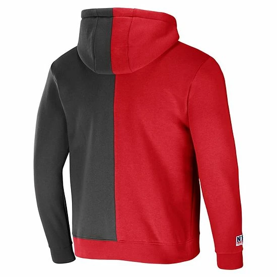 New 👏 Unbranded Men's NFL X Staple Red Tampa Bay Buccaneers Split Logo Pullover Hoodie ⭐ - Image 4