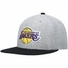 Top 10 🤩 Unbranded Men's Mitchell & Ness Heathered Gray/Black Los Angeles Lakers Heathered Underpop Snapback Hat ✨