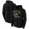 Flash Sale 🔔 Unbranded Men's NFL X Darius Rucker Collection By Fanatics Black New Orleans Saints Slub Full-Zip Hoodie 🧨