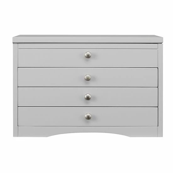 Buy ✨ Unbranded Elegant Grey Lift Top Jewelry Box ❤️