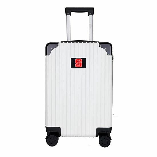Discount ❤️ Unbranded North Carolina State Wolfpack Premium Hardside Carry-On Spinner Luggage Nst White 😍