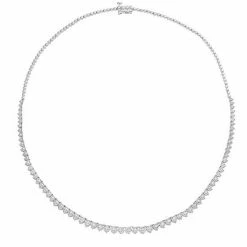 Brand new 😉 Unbranded Sterling Silver 1 Carat T.W. Diamond Necklace 🧨