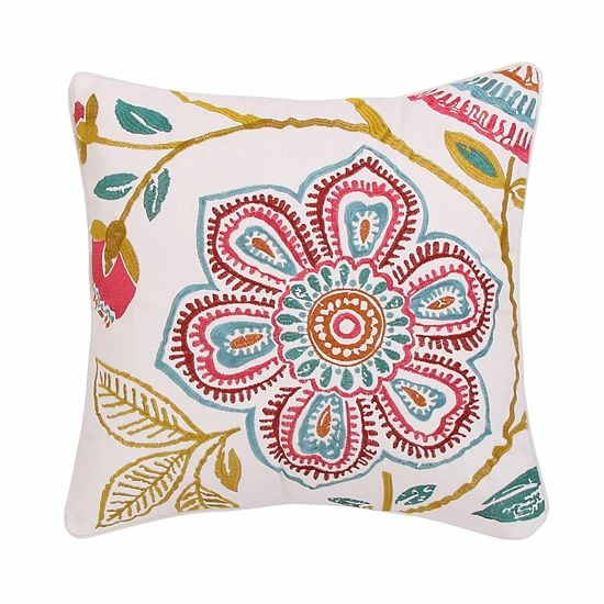 Top 10 🎉 Unbranded Levtex Home Licia Flower Throw Pillow 🎁