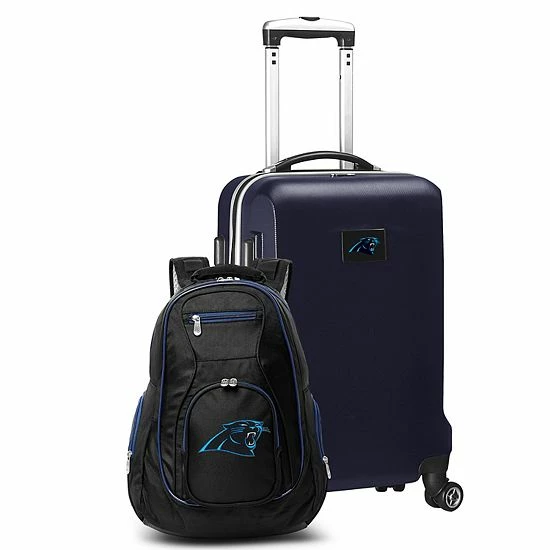 Top 10 โญ Unbranded Carolina Panthers Deluxe Hardside Spinner Carry-On & ๐ Backpack Set Pth Black ๐