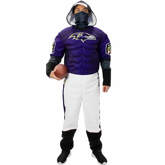 Coupon ๐งจ Unbranded Men's Purple Baltimore Ravens Game Day Costume ๐