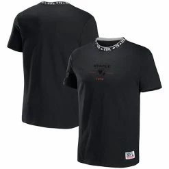 Wholesale 🧨 Unbranded Men's NFL X Staple Black Tampa Bay Buccaneers Globe T-Shirt 🔔