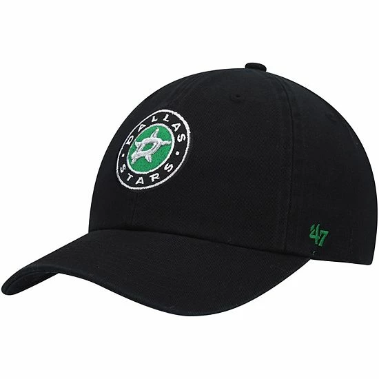Promo ๐ Unbranded Men's '47 Black Dallas Stars Team Clean Up Adjustable Hat โค๏ธ - Image 2
