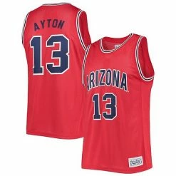 Wholesale 🧨 Unbranded Men's Original Retro Brand Deandre Ayton Red Arizona Wildcats Commemorative Classic 🏀 Basketball Jersey ⭐