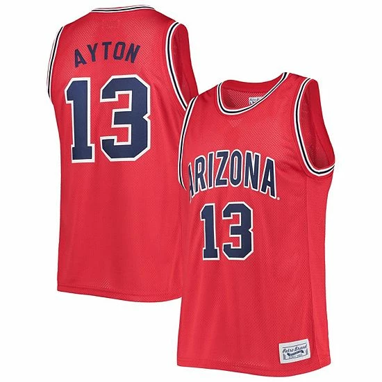 Wholesale ๐งจ Unbranded Men's Original Retro Brand Deandre Ayton Red Arizona Wildcats Commemorative Classic ๐ Basketball Jersey โญ - Image 2