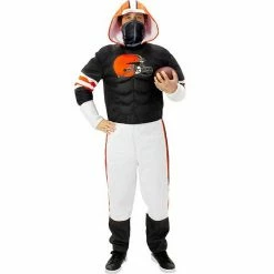 Best deal 🥰 Unbranded Men's Brown Cleveland Browns Game Day Costume ✔️