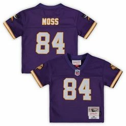 Best deal ⌛ Unbranded Infant Mitchell & Ness Randy Moss Purple Minnesota Vikings 1998 Retired Legacy Jersey ✔️