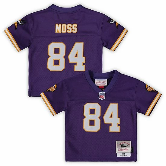 Best deal ⌛ Unbranded Infant Mitchell & Ness Randy Moss Purple Minnesota Vikings 1998 Retired Legacy Jersey ✔️