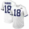 Cheap 🔥 Unbranded Men's Mitchell & Ness Peyton Manning White Indianapolis Colts Retired Player Name & Number Mesh Top 👍