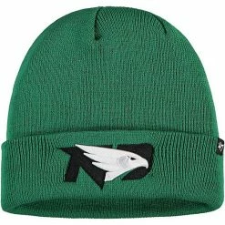 Best deal 😍 Unbranded Men's '47 Kelly Green North Dakota Raised Cuffed Knit Hat ✨