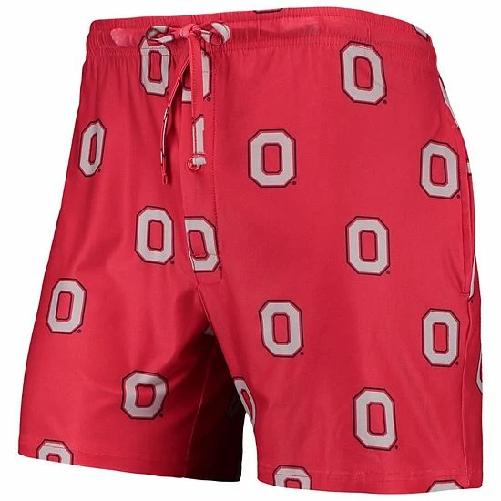 Promo ✔️ Unbranded Men's Concepts Sport Scarlet Ohio State Buckeyes Flagship Allover Print Jam Shorts ⭐ - Image 3