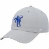 Cheapest 😀 Unbranded Men's '47 Gray Indianapolis Colts Clean Up Legacy Adjustable Hat 👍