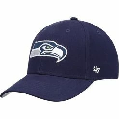 Promo 🎉 Unbranded Preschool '47 Navy Seattle Seahawks Basic Team MVP Adjustable Hat 😉