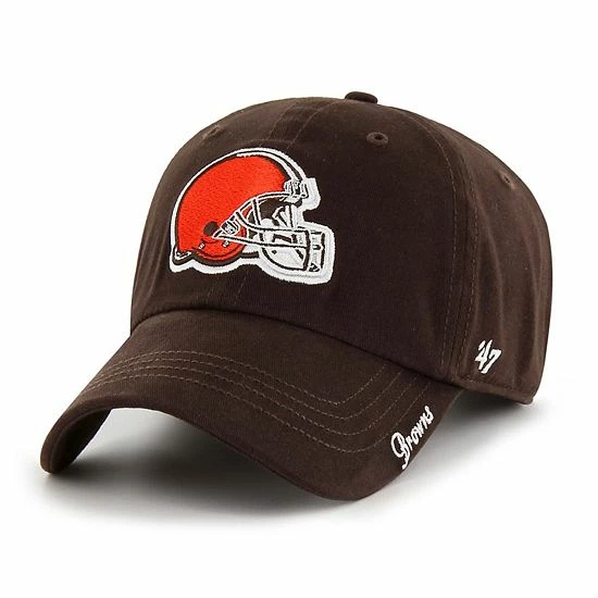 Hot Sale ๐ฏ Unbranded ๐ฉ Women's '47 Brown Cleveland Browns Miata Clean Up Primary Logo Adjustable Hat ๐ - Image 2