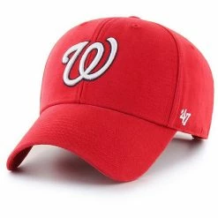 Best reviews of 🥰 Unbranded Men's '47 Red Washington Nationals Legend MVP Adjustable Hat 😉