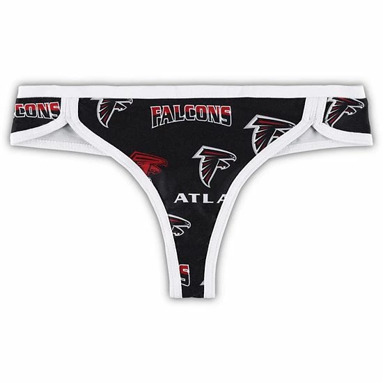 Buy ๐ Unbranded ๐ฉ Women's Concepts Sport Black/White Atlanta Falcons Breakthrough Knit Thong ๐