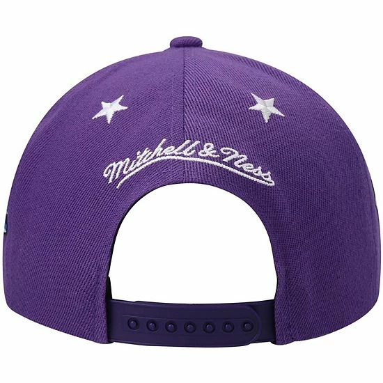 Promo 🤩 Unbranded Men's Mitchell & Ness Purple Los Angeles Lakers Hardwood Classics 1997 NBA All-Star Weekend Top Star Snapback Hat 🥰 - Image 5
