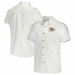 Outlet 😀 Unbranded Men's NFL X Darius Rucker Collection By Fanatics White Kansas City Chiefs Woven Button-Up T-Shirt 😉