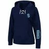Deals 👏 Unbranded 👩 Women's Deep Sea Blue Seattle Kraken Plus Size Lace-Up Pullover Hoodie 🛒