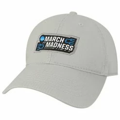 Cheapest 🛒 Unbranded Men's Gray 2022 NCAA Men's 🏀 Basketball Tournament March Madness EZA Relaxed Twill Adjustable Hat 🧨
