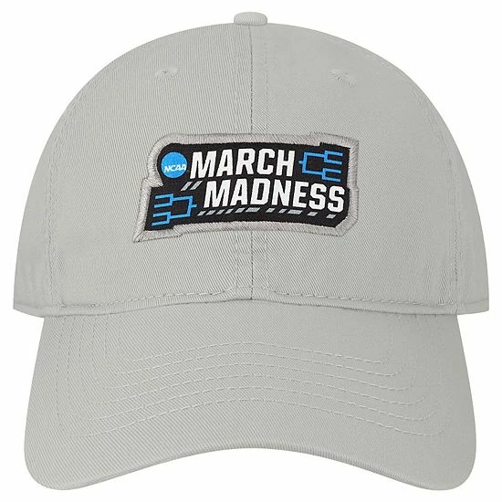 Cheapest ๐ Unbranded Men's Gray 2022 NCAA Men's ๐ Basketball Tournament March Madness EZA Relaxed Twill Adjustable Hat ๐งจ - Image 3