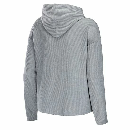 Outlet ❤️ Unbranded 👩 Women's WEAR By Erin Andrews Heather Gray Los Angeles Dodgers Logo Pullover Hoodie & Pants Sleep Set 🛒 - Image 4