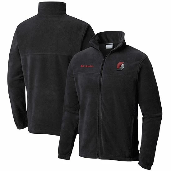 Top 10 👍 Unbranded Men's Columbia Black Portland Trail Blazers Big & Tall Steens Mountain 2.0 Full-Zip Jacket ⌛ - Image 2