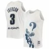 Cheapest 😀 Unbranded Men's Mitchell & Ness Allen Iverson White Georgetown Hoyas The Answer Replica Jersey 🎁
