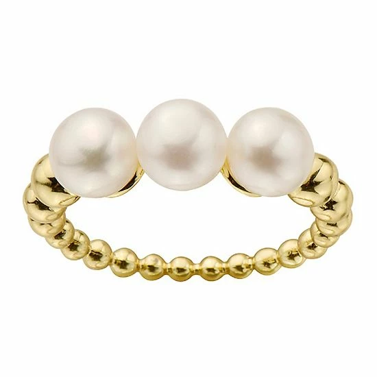Cheapest ๐งจ Unbranded 14k Gold Over Sterling Silver Freshwater Cultured Pearl Ring ๐